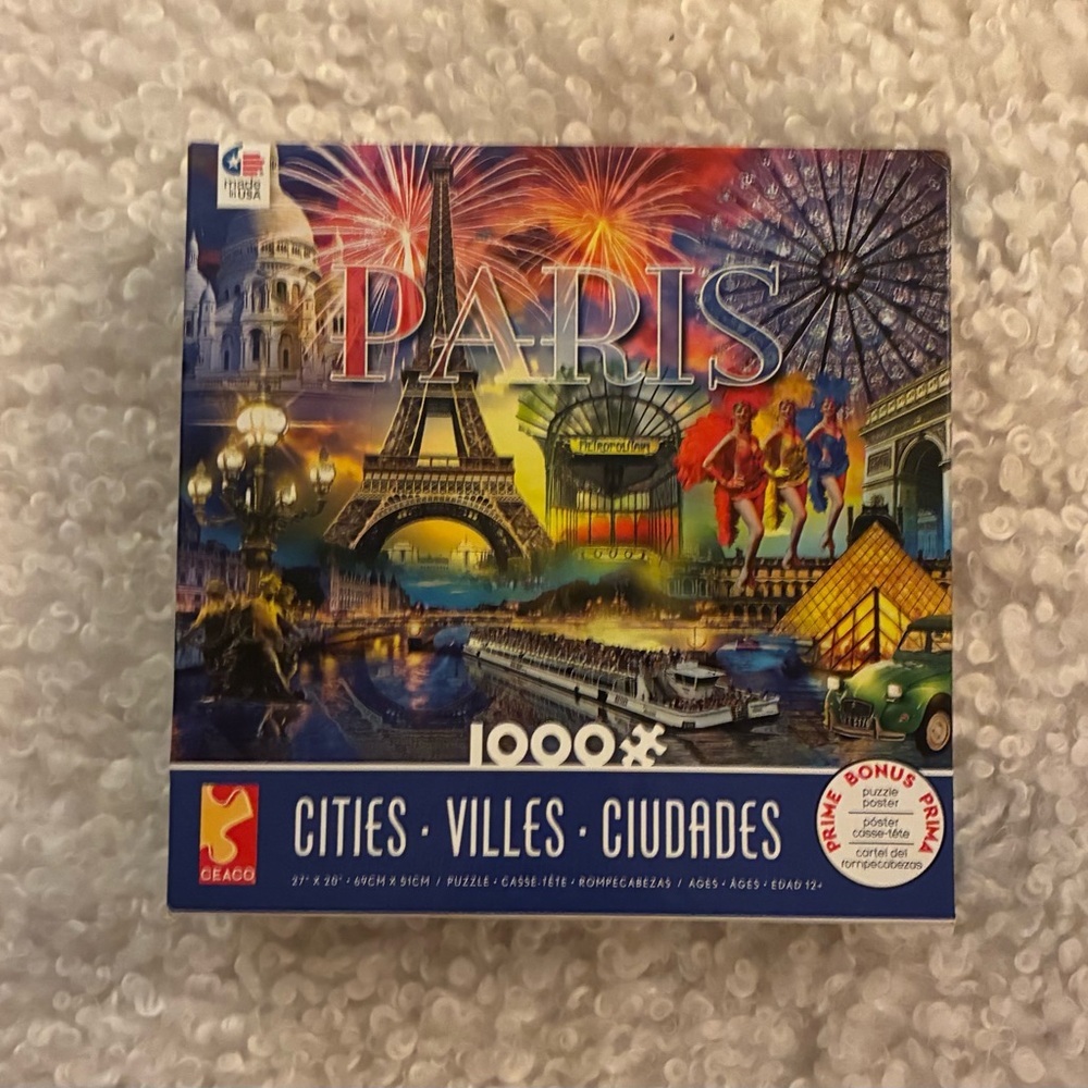 Clementoni Paris Puzzle - 1000 Pieces
